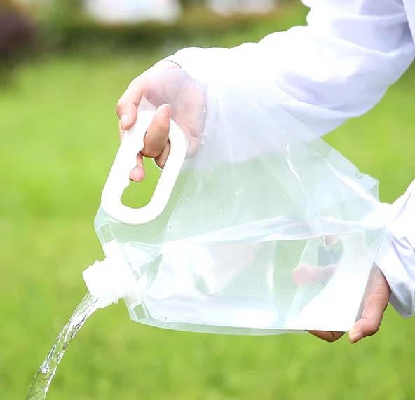 Katlanabilir Outdoor Kamp Piknik Su Bidonu 10 Litre - Resim 8