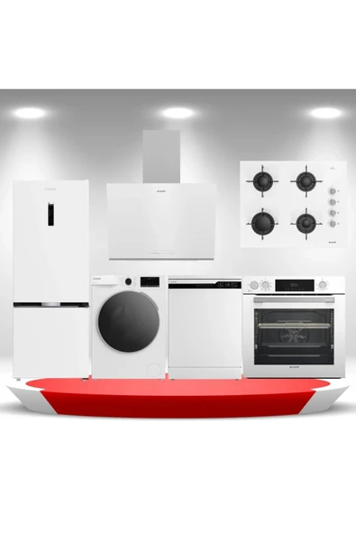 Arçelik Full Beyaz Mega Çeyiz Seti Uyumlu