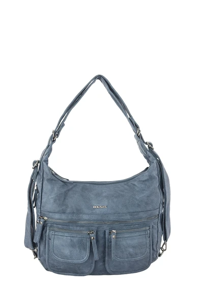Bolsas Kadın Omuz ve Sırt  Çanta Mavi 1038 ürün görseli 1