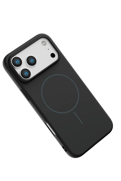 Apple iPhone 17 Pro Max Jully Magsafe Kapak - Siyah - Resim 2