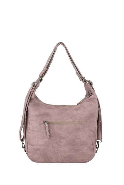 Bolsas Kadın Omuz ve Sırt  Çanta Pudra 1038 - Resim 3