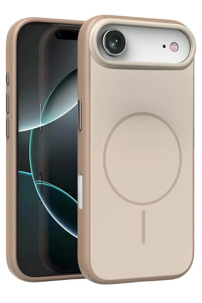 Apple iPhone 17 Air Neva Magsafe Kapak - Gold ürün görseli 1