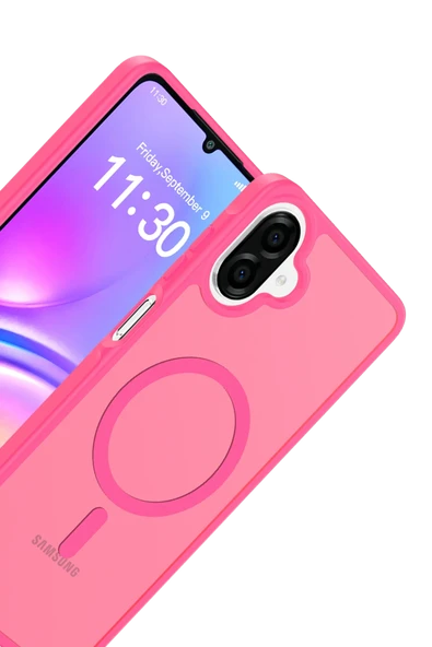 Samsung Galaxy A07 Jota Magsafe Kapak - Rose - Resim 2