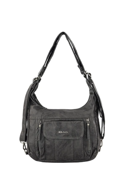 Bolsas Kadın Omuz ve Sırt  Çanta Platin 1037 ürün görseli 1