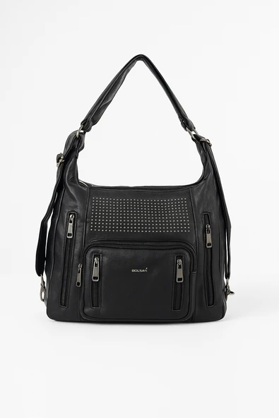 Bolsas Kadın Omuz ve Sırt  Çanta Siyah 1032 ürün görseli