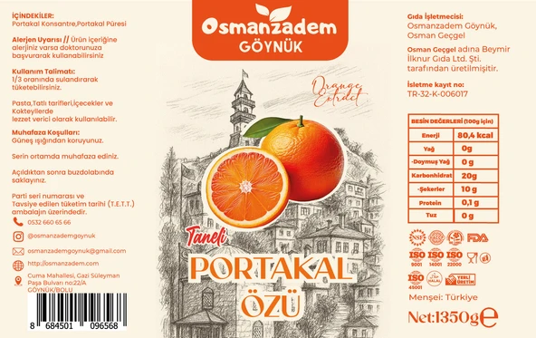 Güneşin Gücü Elinizde: Taneli Portakal Özü - 2