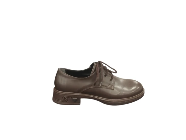 Ventes 555004Z  Yumuşak İç Pedli Bağcıklı Kadın Günlük Oxford Ayakkabı - 5