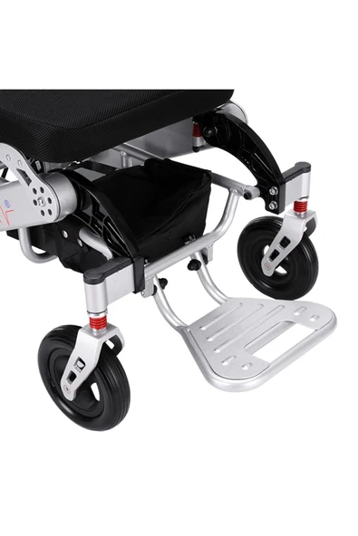 Respirox Lityum Pilli Hafif Akülü Tekerlekli Sandalye | Uzaktan Kumandalı | Tek Hareketle Katlanabilir - 8