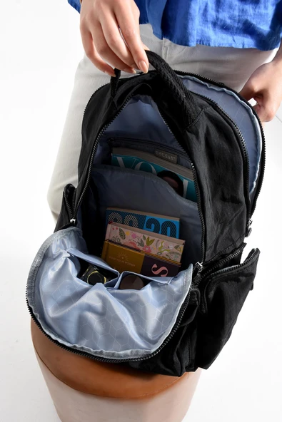 Bolsas Kadın Sırt Çanta Siyah 1094 - Resim 4