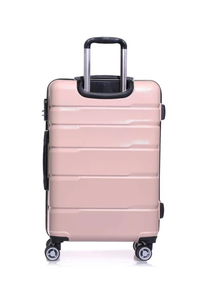 Orta Boy %100 Polikarbon Valiz Pudra 1807 - Resim 3