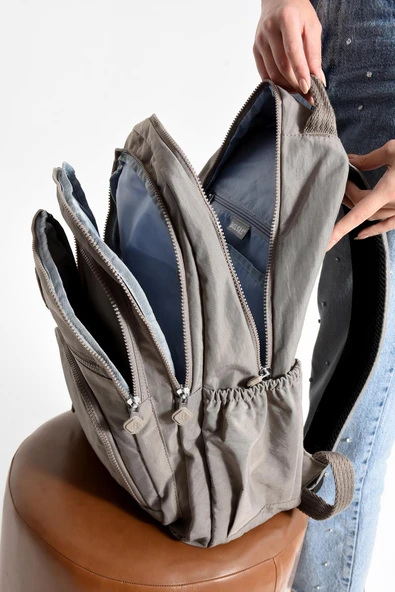 Bolsas Kadın Sırt Çanta Kum 1087 - Resim 4