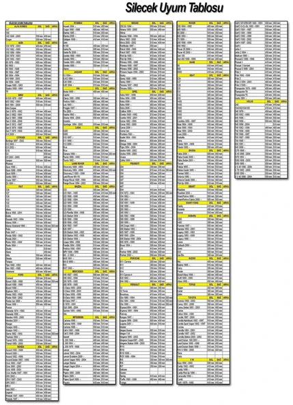 Autokit Universal Kutulu Cam Silecek 19'' 48cm - 3