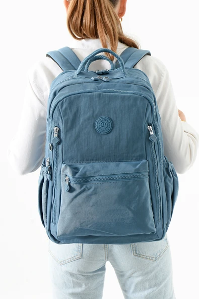 Bolsas Kadın Okul Sırt Çanta Mavi 1091 - Resim 3