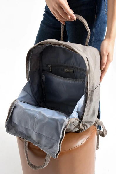 Bolsas Kadın Sırt Çanta Kum 1088 - Resim 3