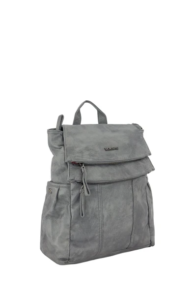 Bolsas Kadın Sırt Çanta Gri 1044 - Resim 2