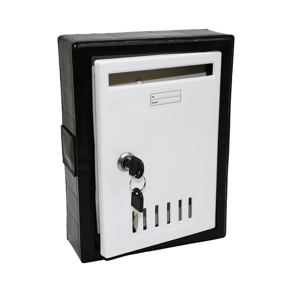 PLASTİK SİYAH POSTA KUTUSU (5284) ürün görseli