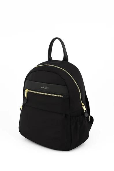 Bolsas Kadın Sırt Çanta Siyah 1046 - Resim 3