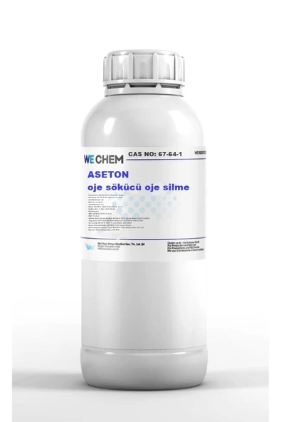 WE CHEM Aseton Oje Sökücü Oje Silme 1 Lt - 2