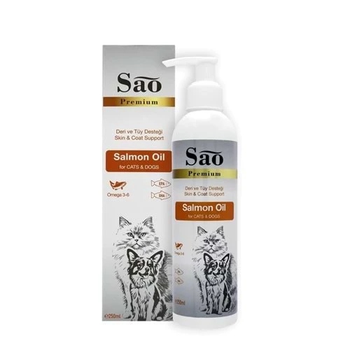 SAO Somon Yağı Kedi ve Köpekler İçin 250 ML - Resim 2