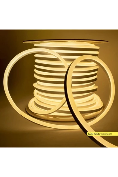 Neon 12 Volt Esnek Hortum led Gün Işığı 5 Metre - 8