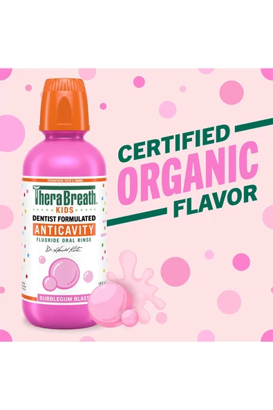 Thera Breath Çocuk Ağız Bakım Suyu Sakız Aromalı 296ML - 2