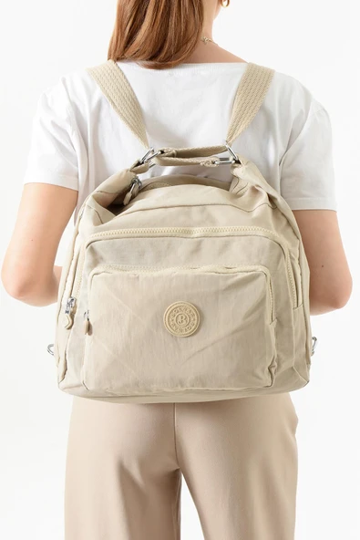 Bolsas Kadın Sırt Çanta Bej 1077 - Resim 2