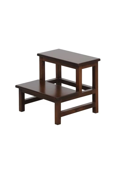 WE CHEM 2 Basamaklı Ahşap Eskoba E-295