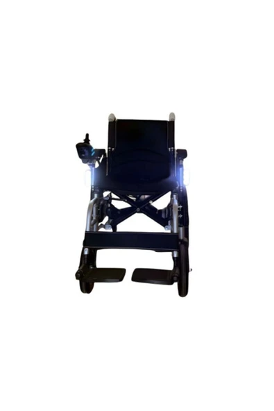 Trentline Akülü Tekerlekli Sandalye Katlanabilir, YIL102-F Aydınlatma Farlı - 3