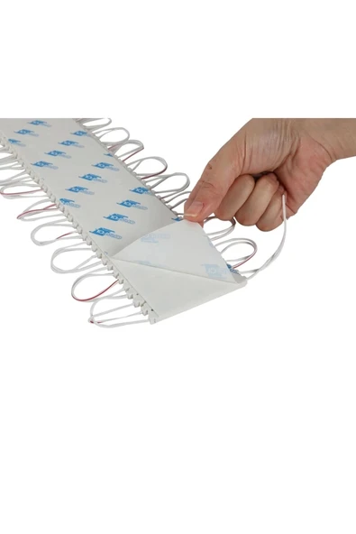 3 Ledli Parmak Led Modül 1.5w 2835 Smd Mercekli Kırmızı - 15 Adet - Resim 3