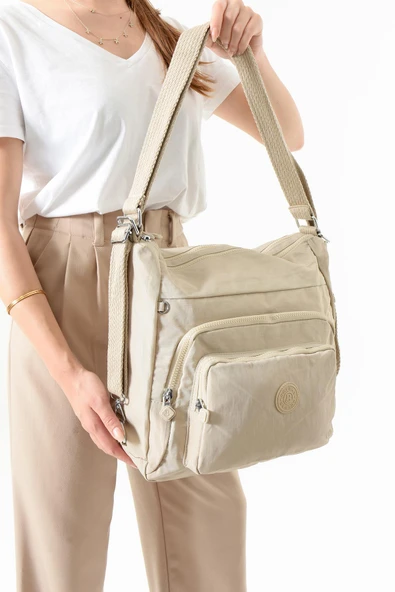 Bolsas Kadın Sırt Çanta Bej 1077 ürün görseli