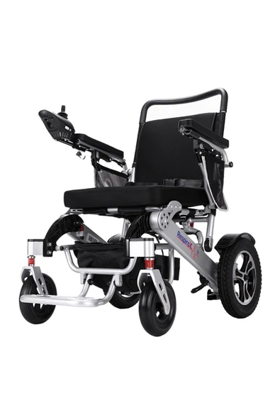 Respirox Lityum Pilli Hafif Akülü Tekerlekli Sandalye | Uzaktan Kumandalı | Tek Hareketle Katlanabilir - 6