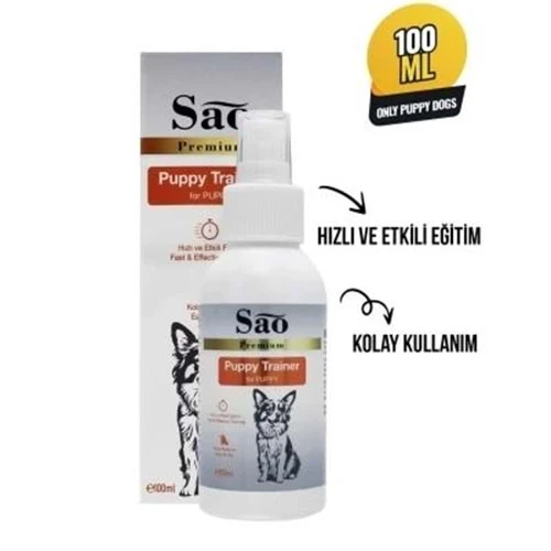 SAO Puppy Trainer Yavru Köpek Tuvalet Eğitim Spreyi 100 ML - Resim 2
