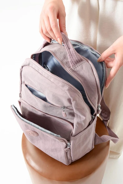 Bolsas Kadın Sırt Çanta Lila 1097 - Resim 4