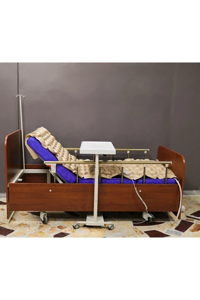 Duru Hasta Yatakları 2 Motorlu Ahşap Hasta Yatağı - 4