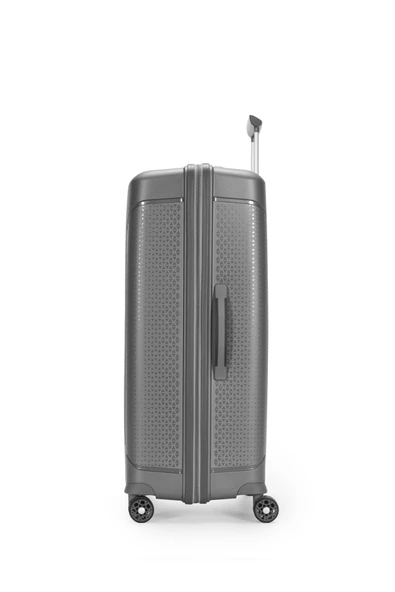 Polipropilen Valiz 2'li Valiz Seti Büyük Boy - Kabin Boy Antrasit 04pc7060 - Resim 4