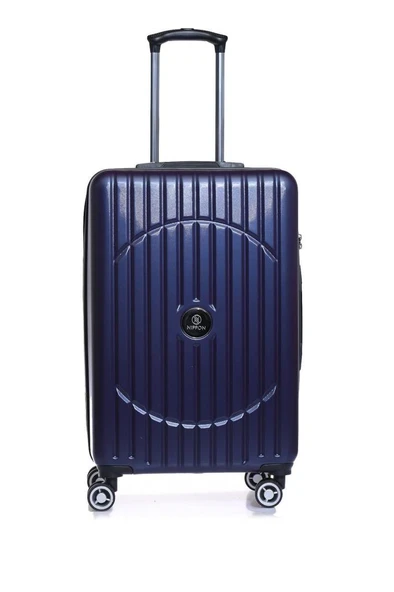 Orta Boy %100 Polikarbon Valiz Lacivert 1802 ürün görseli