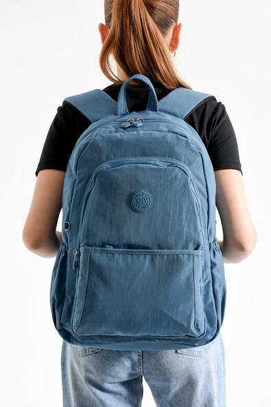 Bolsas Kadın Sırt Çanta Mavi 1090 - Resim 3