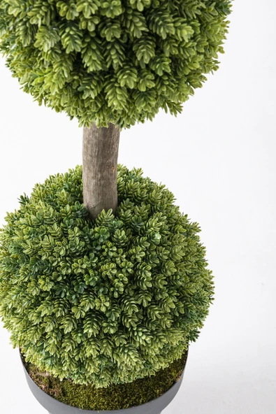 Yapay Top Çamdalı Ağacı 2'li 120 Cm(Uv) - 4