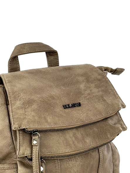 Bolsas Kadın Sırt Çanta Vizon 1044 - Resim 4