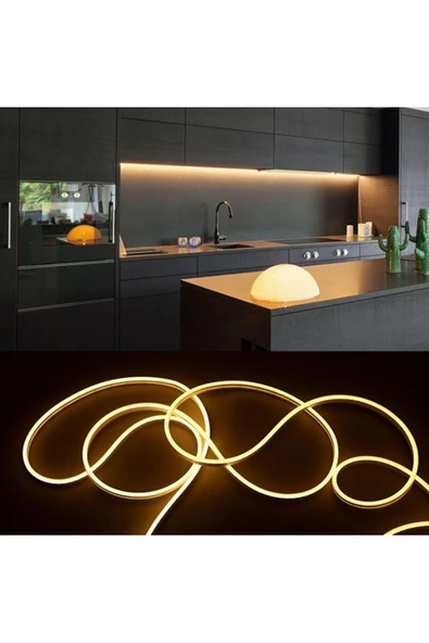 Neon 12 Volt Esnek Hortum led Gün Işığı 5 Metre - 5