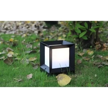 Küp Bahçe Aydınlatma Armatürü Set Üstü Dekoratif Aplik 2 Adet - 6