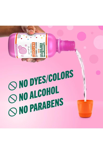 Thera Breath Çocuk Ağız Bakım Suyu Sakız Aromalı 296ML - 4