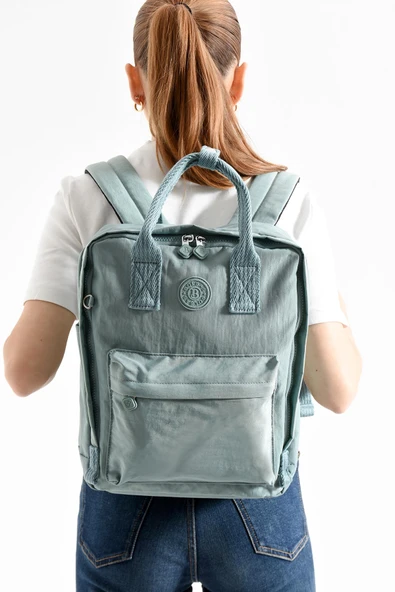 Bolsas Kadın Sırt Çanta Su Yeşil 1088 - Resim 3