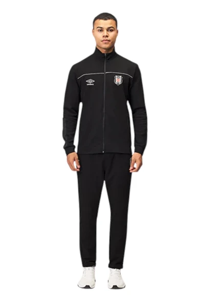 Beşiktaş Orijinal Lisanslı Fermuarlı Siyah Sweatshirt 25/26 Sezon - Resim 3