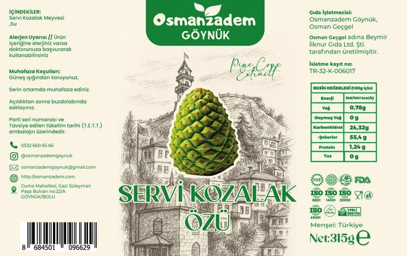 Akdeniz’in Nefesi: %100 Doğal Servi Kozalak Özü - 2