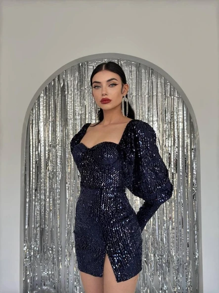 Nico Pul Payet Elbise - Resim 3