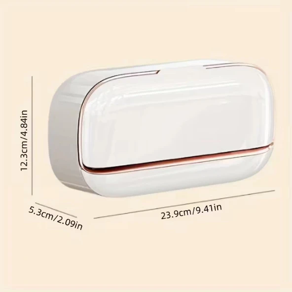 MDB Kapaklı Ve Drenaj Bölmeli Duvara Monte Sabunluk - Resim 3