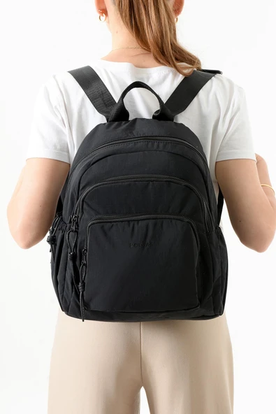 Bolsas Kadın Sırt Çanta Siyah 1109 - Resim 2