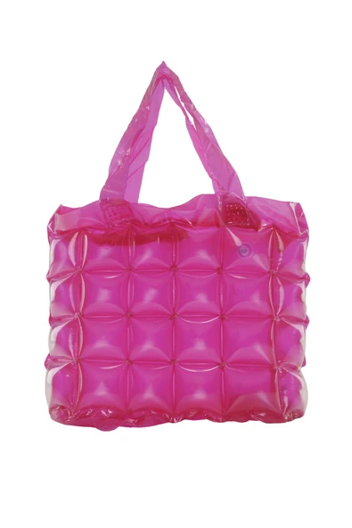 B.Y. Trend Kadın Plaj Çantası Pembe Şişme Omuz Çanta Br01 ürün görseli 1