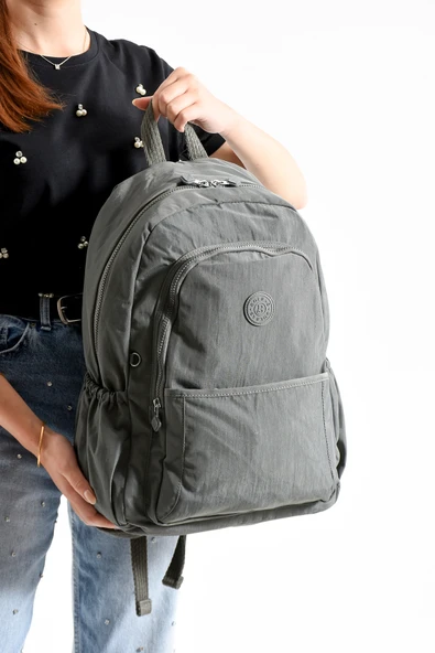 Bolsas Kadın Okul Sırt Çanta Gri 1090 ürün görseli
